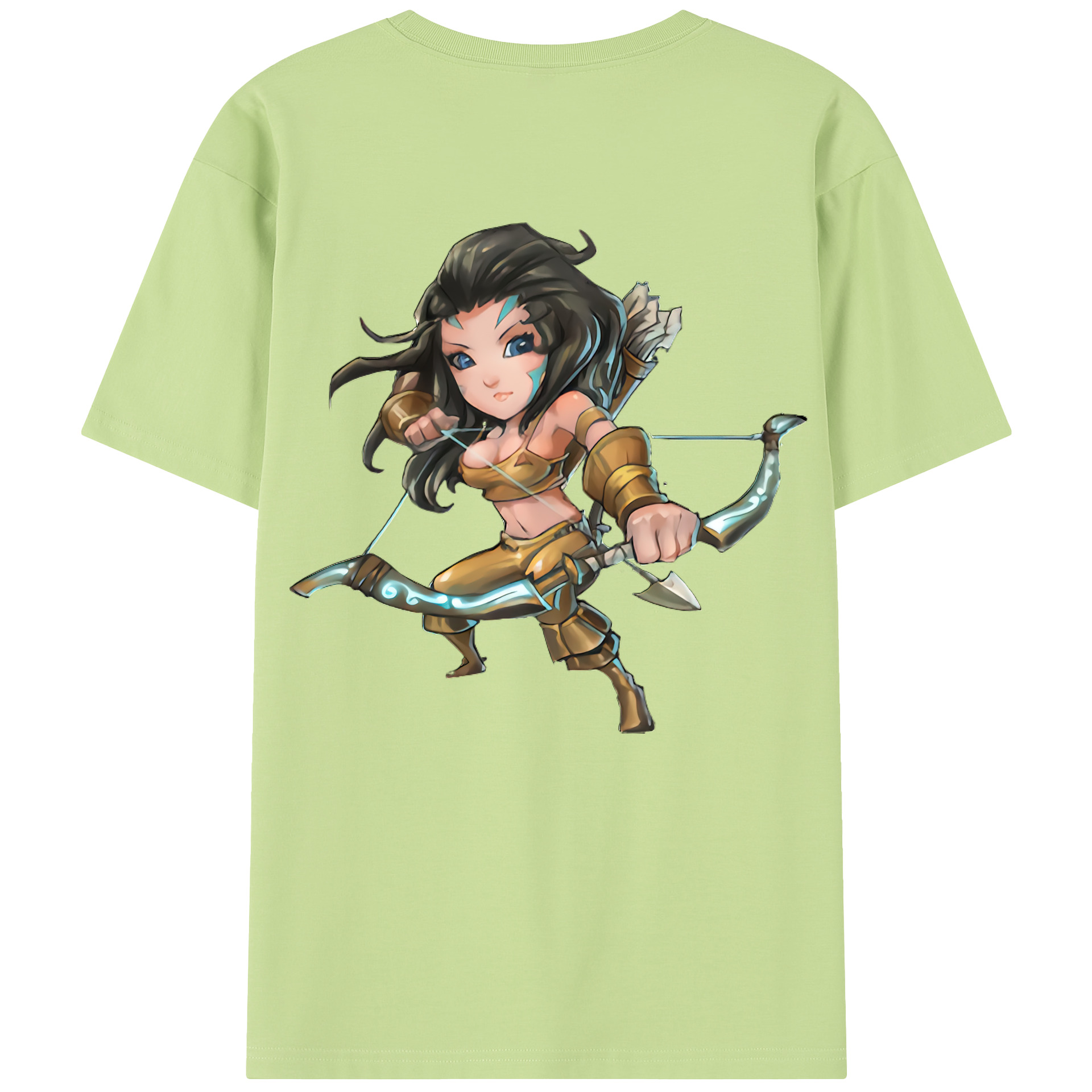 リーグ・オブ・レジェンド League of Legends LOL 綿100％半袖Tシャツ（背面プリント）